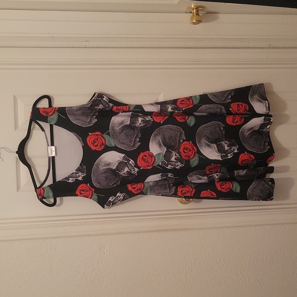 CowCow Skull skater dress, size 4X